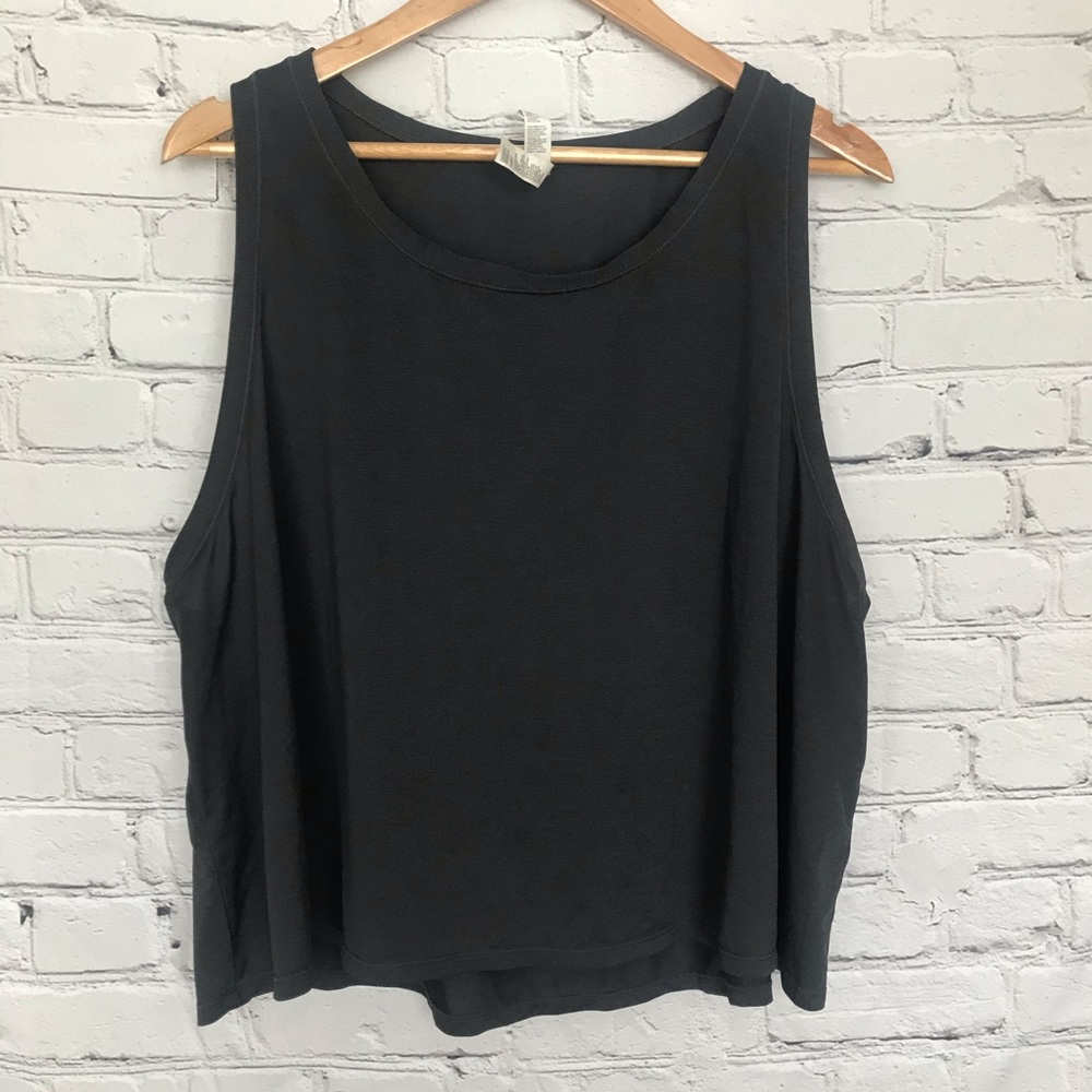 Core 10 Black Racerback Athletic Tank Top Size 2X